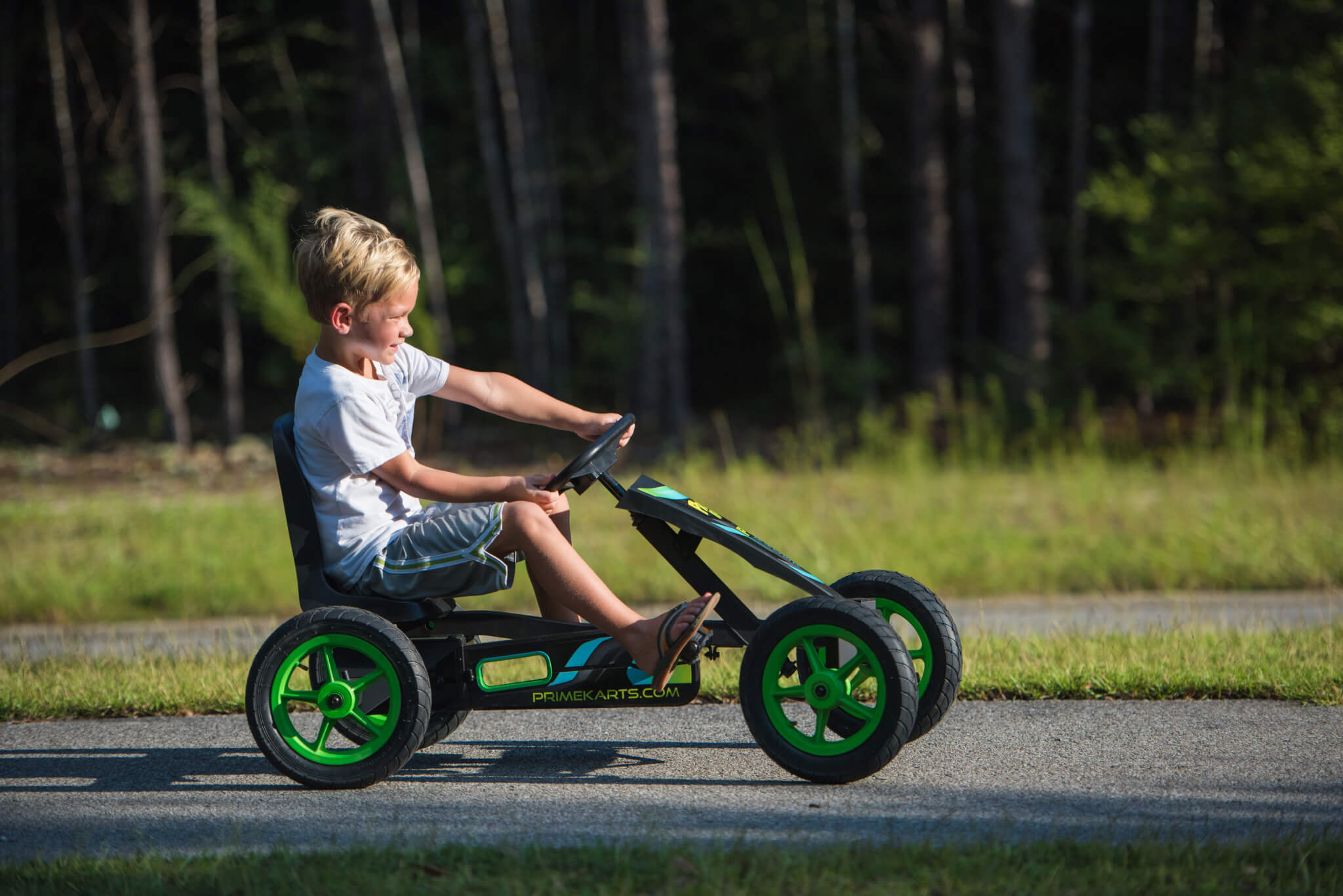  Prime Karts 4-Wheel Trailblazer Pedal Kart : Automotive